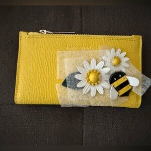 Kate Spade Mustard Yellow Leather Wallet